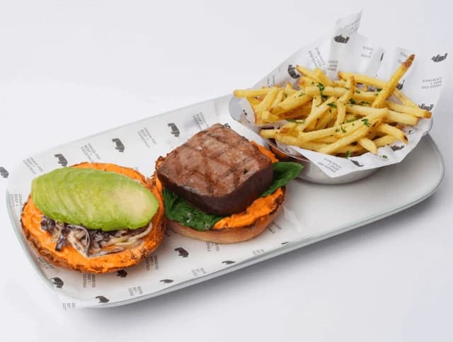 Mediterranean Tuna Burger