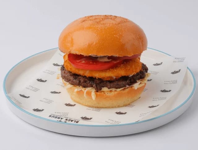 Fried Mozzarella Burger