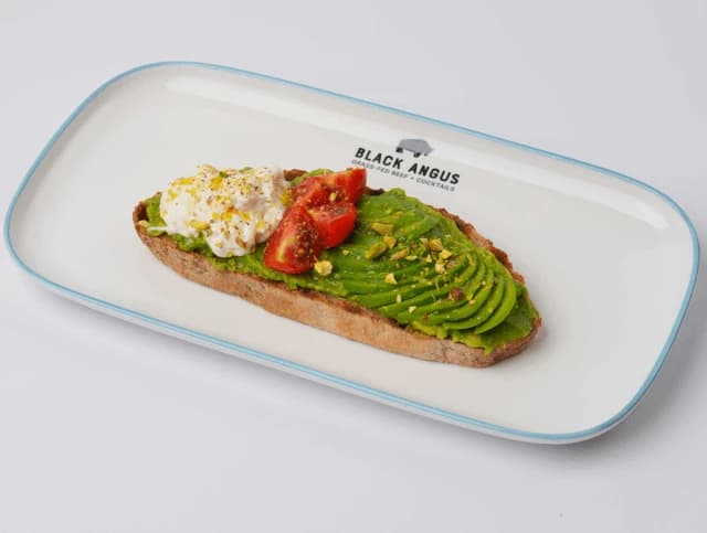 Stracciatella Guacamole Toast